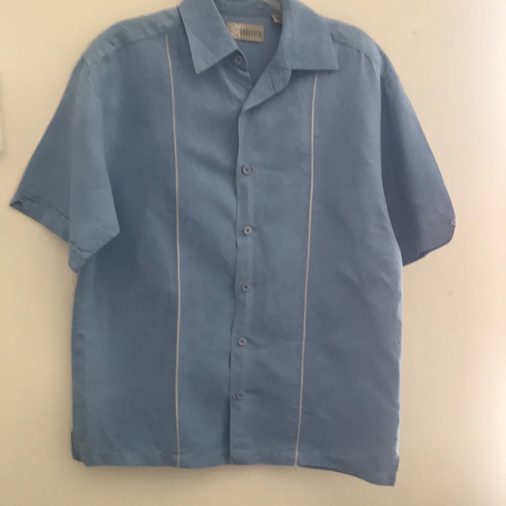 Cubavera Men’s Light Blue Shirt